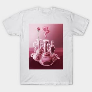 Cartoon Glass Still Life T-Shirt